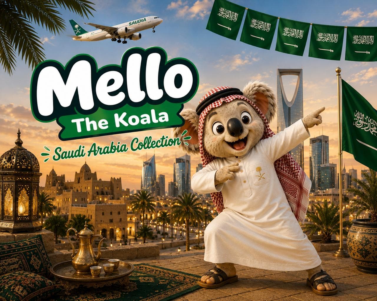Mello The Koala — Saudi Arabia Collection