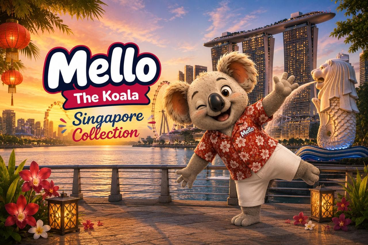Mello The Koala — Singapore Collection