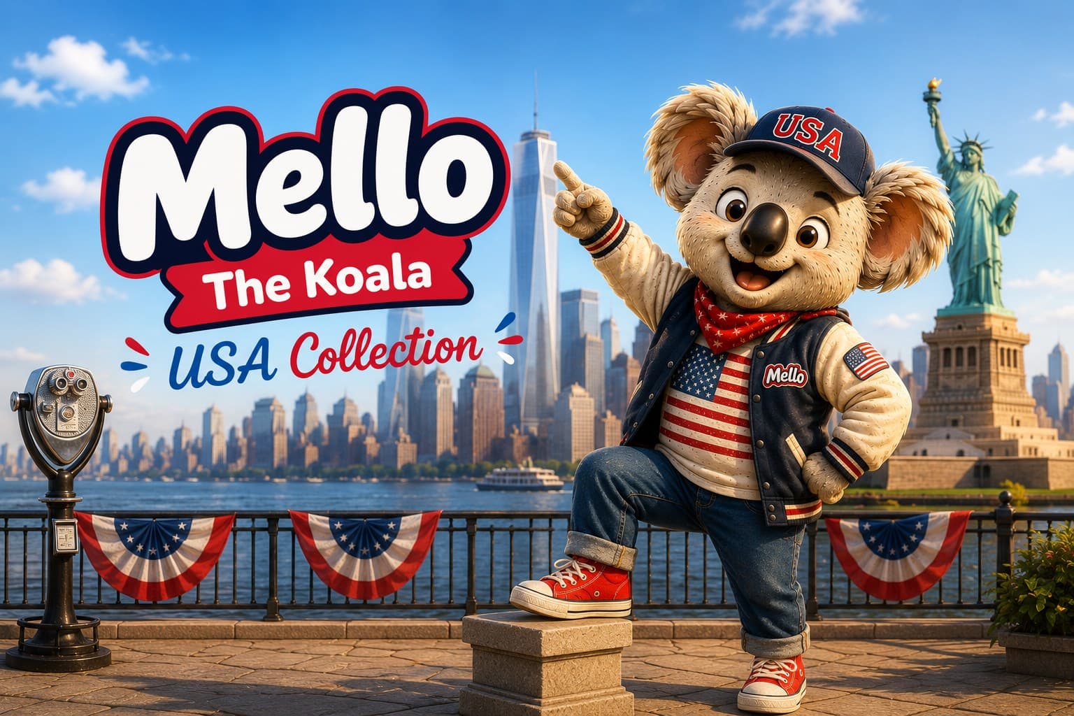 Mello The Koala — USA Collection